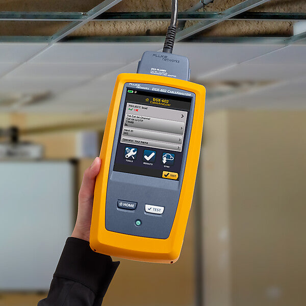 Fluke Networks Cable Analyzer mit WLAN+ PM-Adap. DSX-602-PRO INT